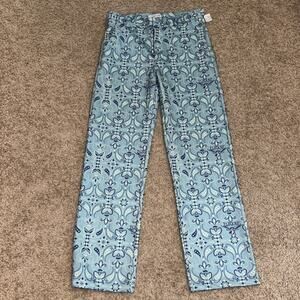 Very Fun Blue Cherub Omighty Pants Size Small